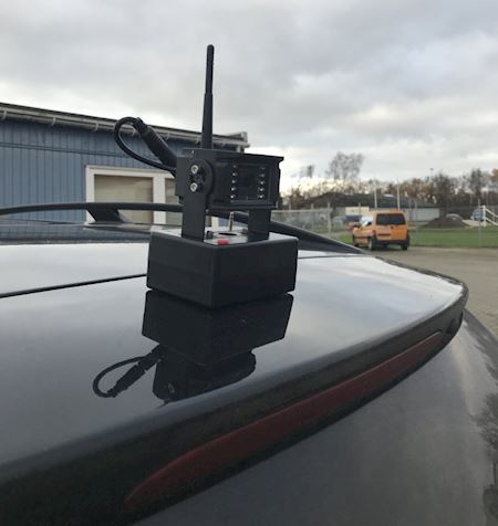 Trådløst digital Kamera til 12/24 Volt Kamera er med kraftig magnet